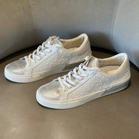 Dolce Vita Shoes Dolce Vita Zina Pearl Sneakers Vanilla Pearls